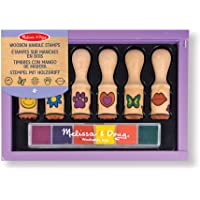Los mejores  - Melissa &amp- Doug- Happy Handles Sellos con Mango de Madera- Multicolor (12407)